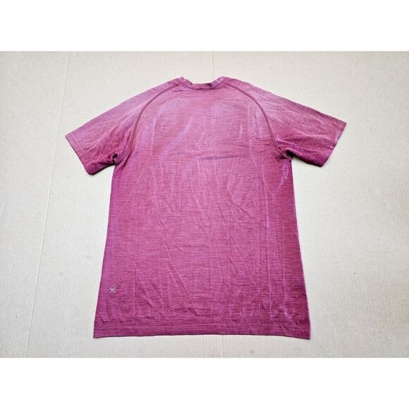 Lululemon Metal Vent Tech Short Sleeve Men's Size Medium Red - Picture 12 of 15